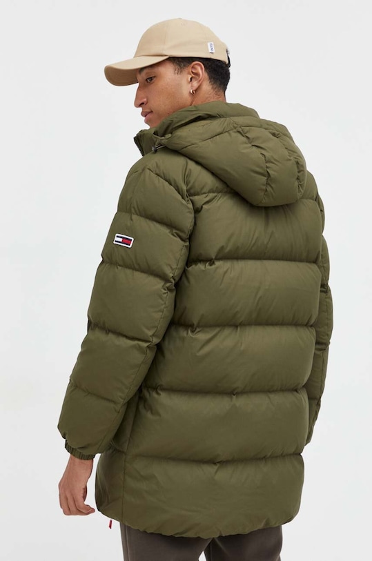 Îmbrăcăminte Tommy Jeans geaca de puf DM0DM15117 verde