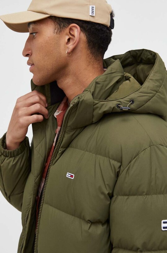 Tommy Jeans geaca de puf DM0DM15117 verde