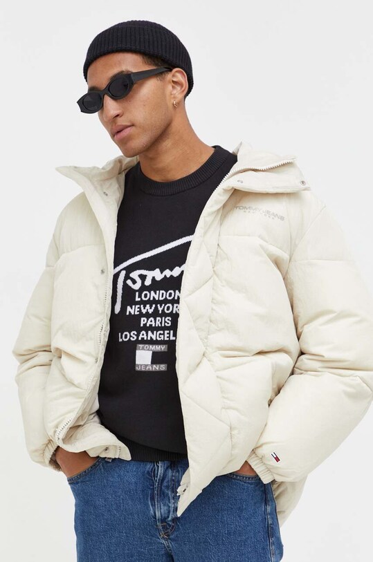 Куртка Tommy Jeans с утеплением бежевый DM0DM17476