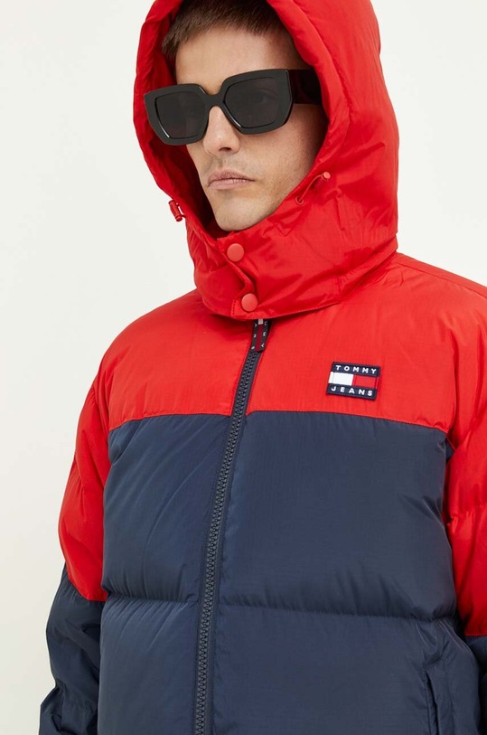 Oblečení Péřová bunda Tommy Jeans DM0DM17482 námořnická modř