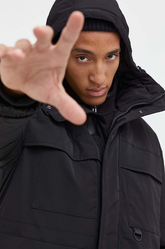 Μπουφάν Tommy Jeans μαύρο DM0DM17227