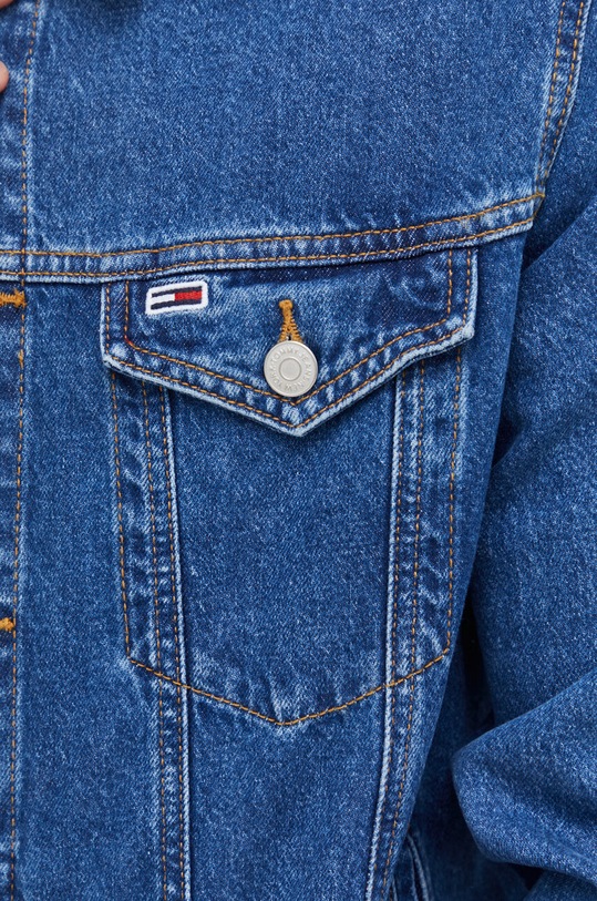 Rifľová bunda Tommy Jeans DM0DM17472 modrá