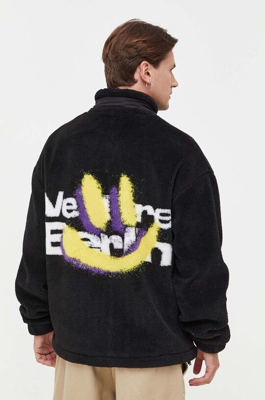Vertere Berlin bluza z domieszką wełny czarny VER.J31