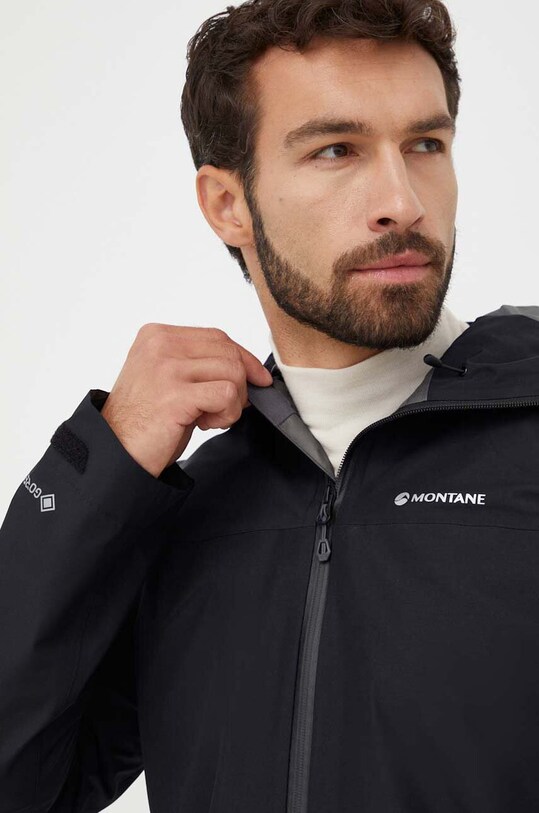 Montane geaca de ploaie Spirit negru MSPRJ