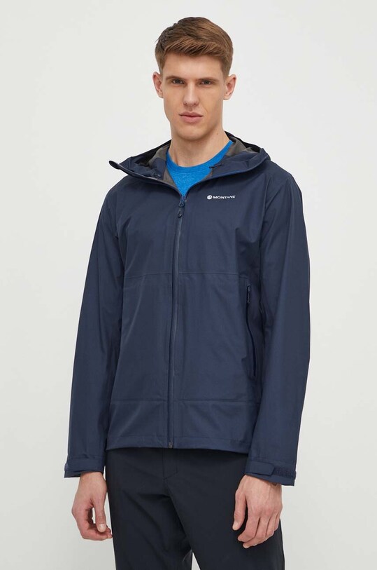 Montane geaca de ploaie Spirit Lite necaptusit bleumarin MSPLJ15