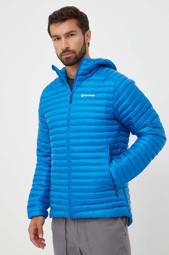 Montane kurtka sportowa puchowa Anti-Freeze Lite pozostałe niebieski MAFLH15