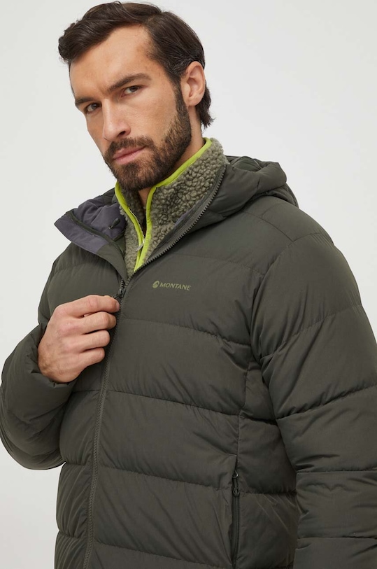 Πουπουλένιο αθλητικό μπουφάν Montane Tundra πράσινο MTUNH16