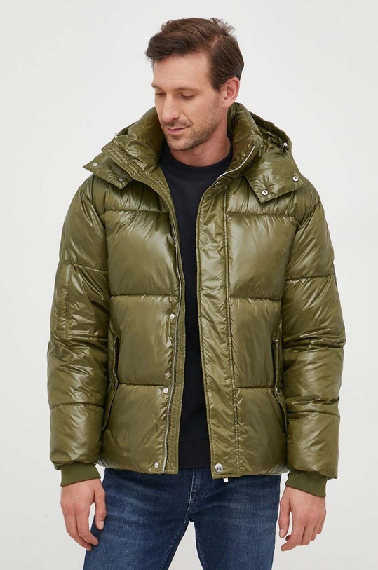 Karl Lagerfeld geaca cu captuseala verde 534513.505013