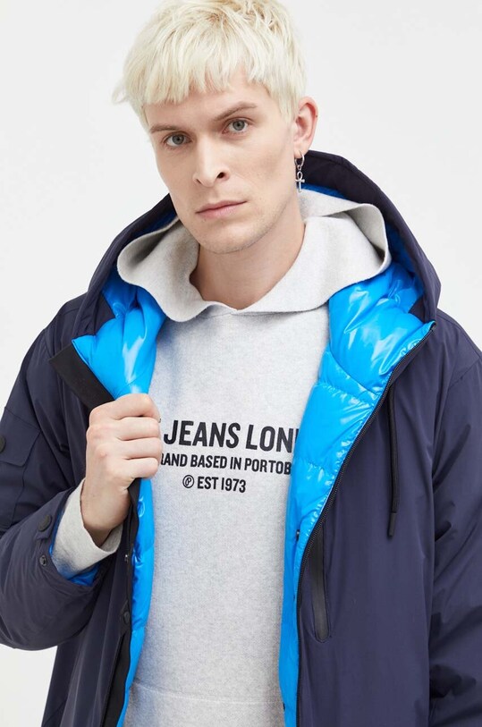 After Label geaca de puf AL116.N7864.1 bleumarin