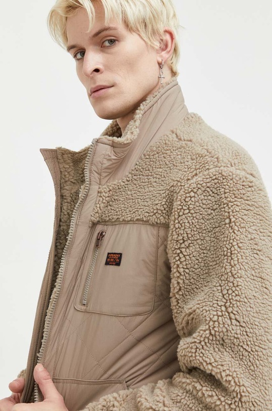 Jakna Superdry za prijelazno razdoblje bež M5011728A.CWK