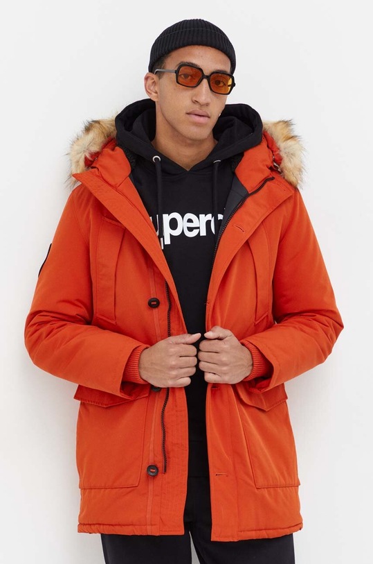 Superdry kurtka pozostałe pomarańczowy M5011741A.9BJ