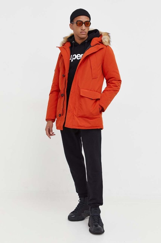 Superdry kurtka M5011741A.9BJ pomarańczowy AW23