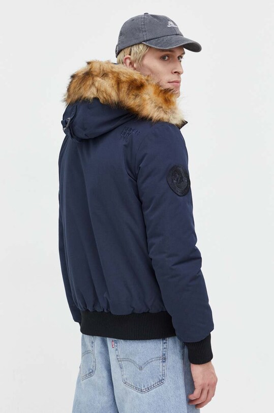 Odzież Superdry kurtka M5011742A.L6T granatowy
