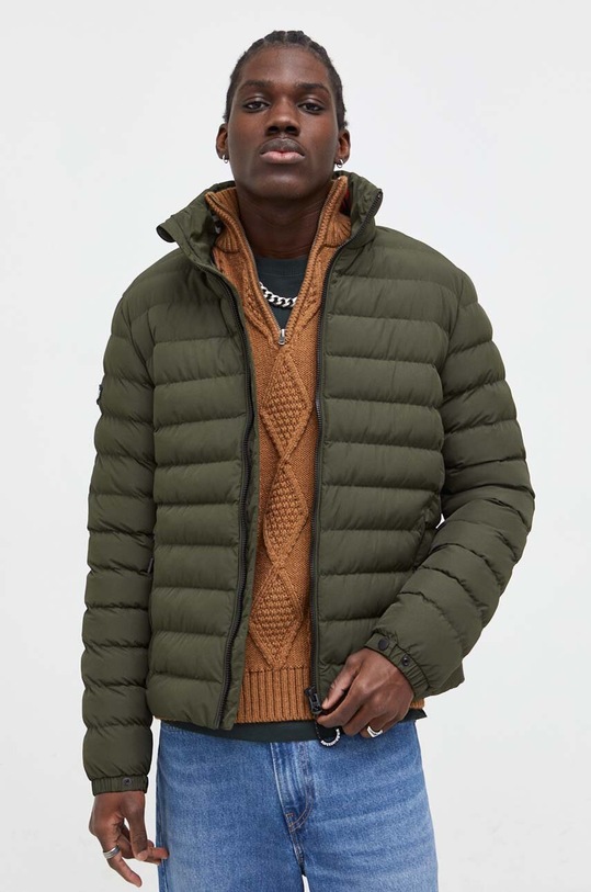 Superdry kurtka bez kaptura zielony M5011757A.1IP