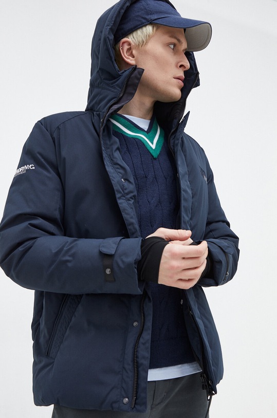 Superdry kurtka pozostałe granatowy M5011817A.98T