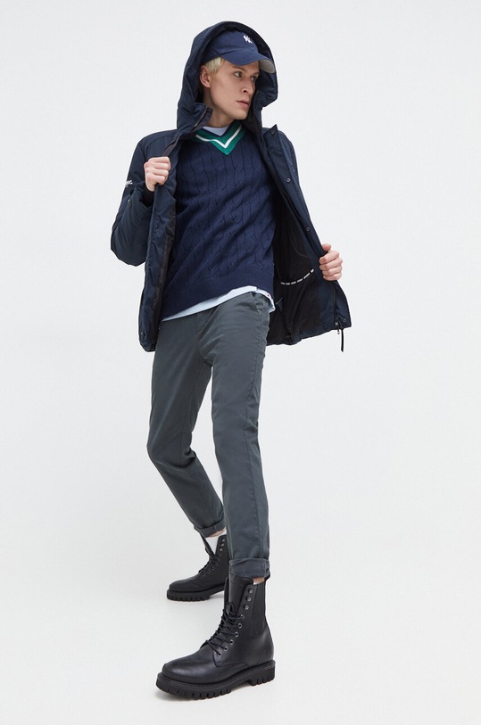 Superdry kurtka M5011817A.98T granatowy AW23