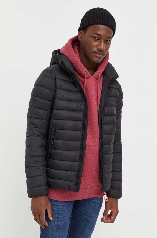 Bunda Superdry zateplené čierna M5011821A.02A