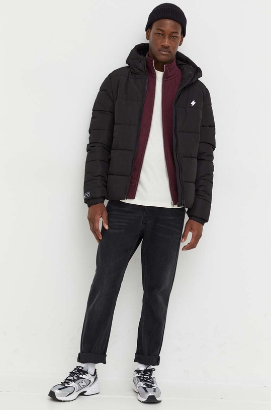 Bunda Superdry M5011827A.02A černá AW23