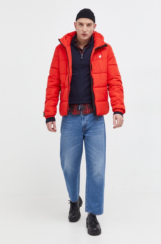Superdry kurtka pozostałe czerwony M5011827A.60I