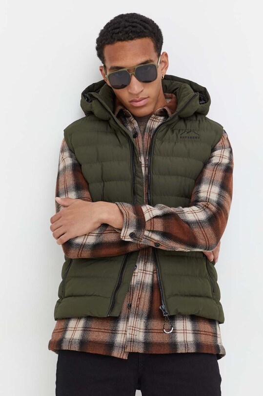 Безрукавка Superdry с утеплением зелёный M5011747A.1IP