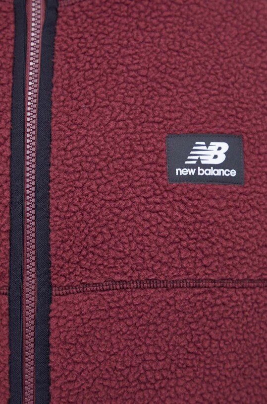 New Balance bluza MJ33503NBY burgundia