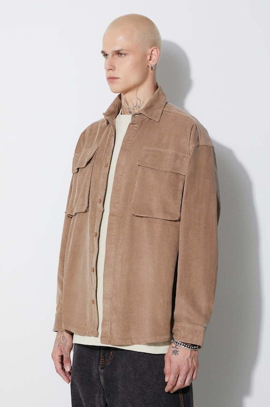 Taikan kurtka Shirt Jacket Corduroy TK0002.DNECRD brązowy AW23