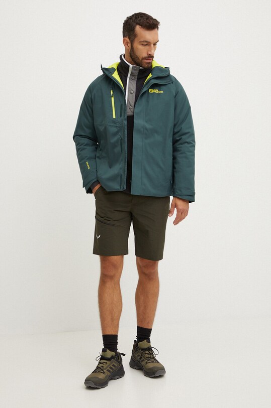 Jack Wolfskin jacheta de exterior Troposphere 1115321 verde AW24
