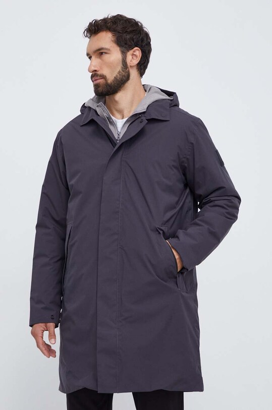 Куртка Jack Wolfskin с капюшоном чёрный 1116091