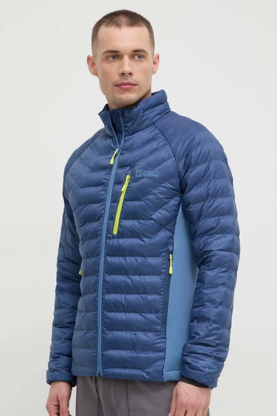 Jack Wolfskin kurtka sportowa ROUTEBURN PRO bez kaptura niebieski 1206862