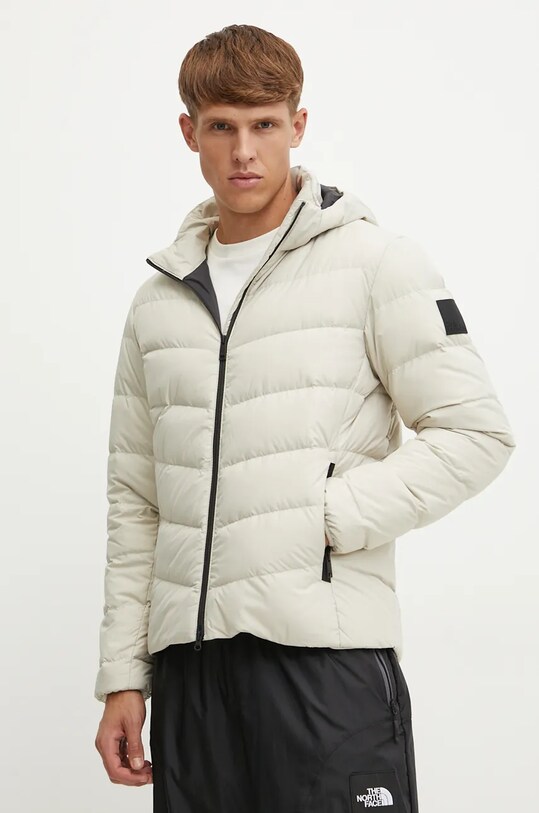 Пуховая куртка Jack Wolfskin Colonius с утеплением бежевый 1207431