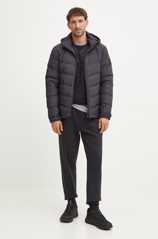 Páperová bunda Jack Wolfskin Colonius 1207431 čierna AW24