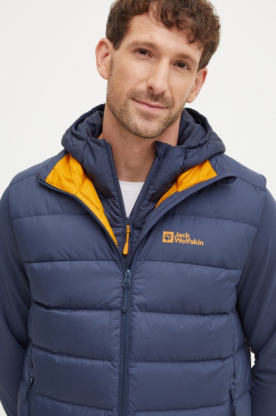 Пухен спортен елек Jack Wolfskin Ather тъмносин 1207691