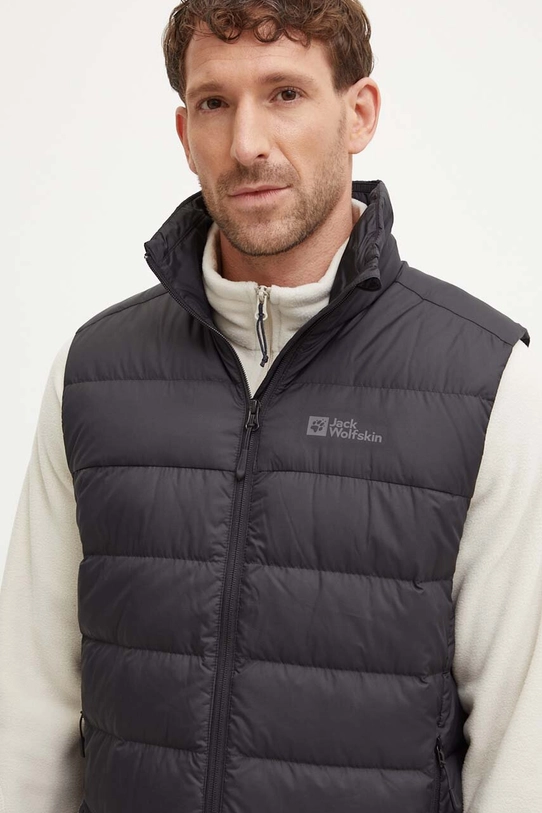 Pernati prsluk za trening Jack Wolfskin Ather crna 1207691