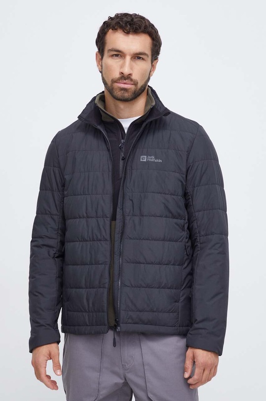 Jack Wolfskin kurtka outdoorowa Bergland 3in1 1115652 czarny AW23