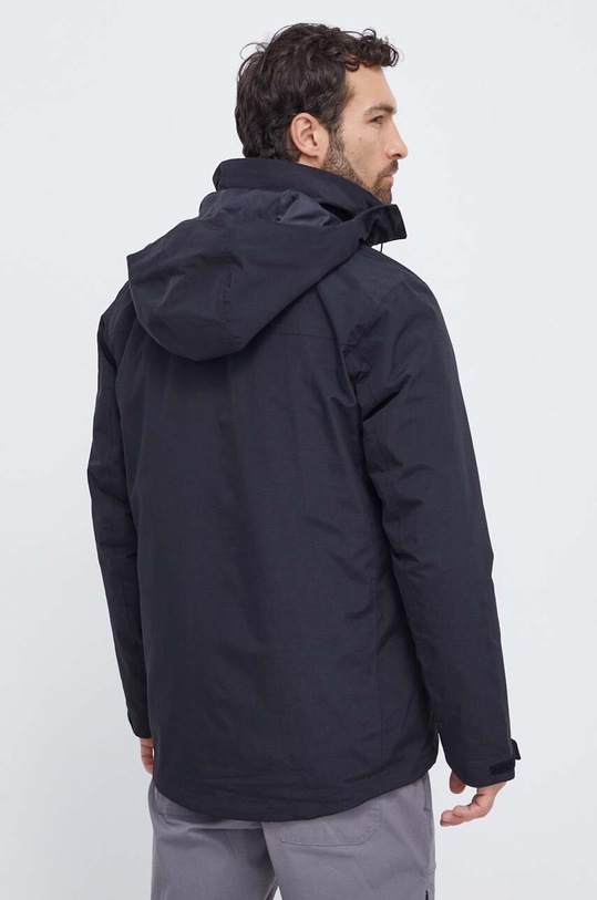 Jack Wolfskin kurtka outdoorowa Bergland 3in1 czarny 1115652