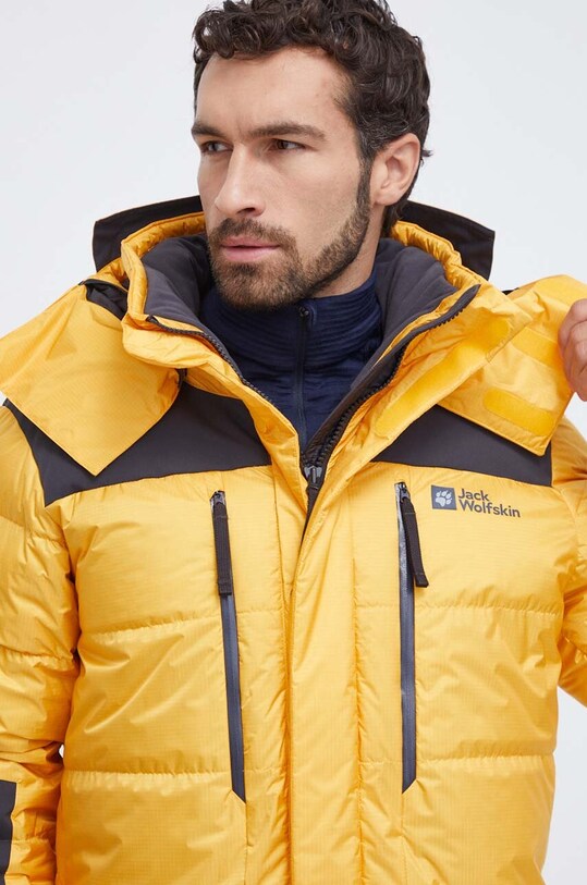 Jack Wolfskin kurtka puchowa 1995 Series Cook żółty 1206751