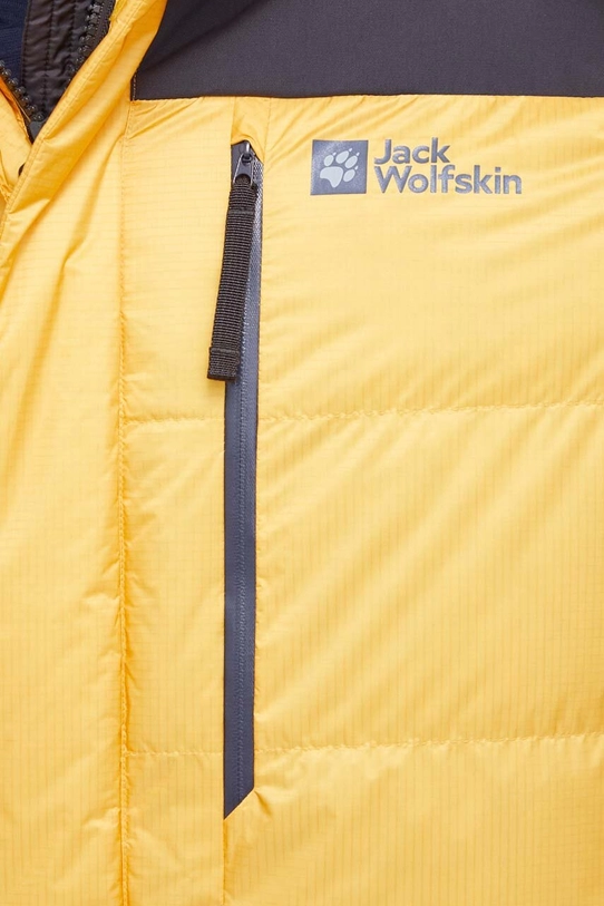 Jack Wolfskin kurtka puchowa 1995 Series Cook 1206751 żółty