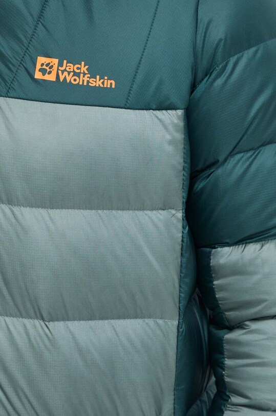 Páperová športová bunda Jack Wolfskin Nebelhorn 1207141 zelená
