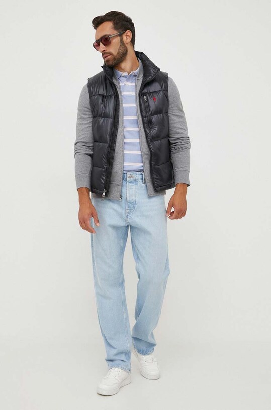 Μπλούζα Polo Ralph Lauren 710842844 γκρί AW23