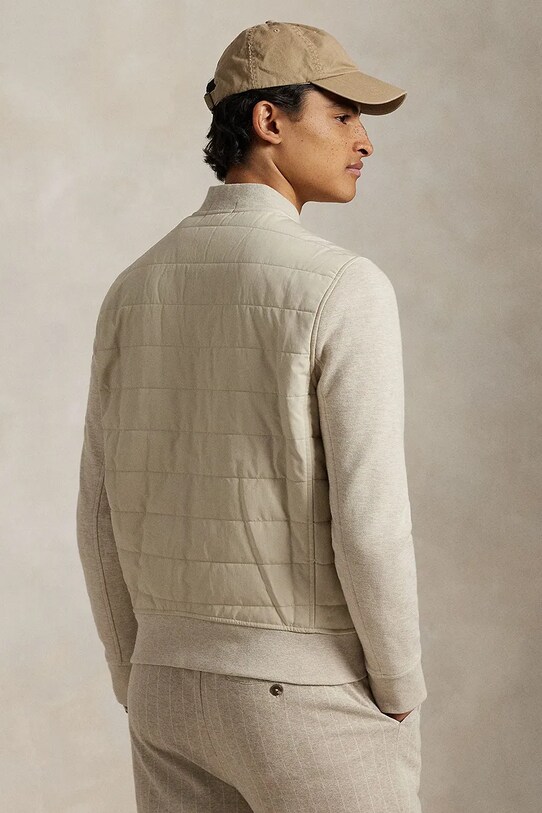 Bomber bunda Polo Ralph Lauren 710900848 béžová AW23