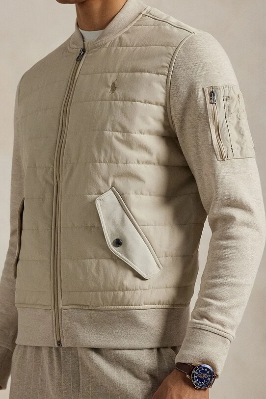 Bomber bunda Polo Ralph Lauren 710900848 béžová