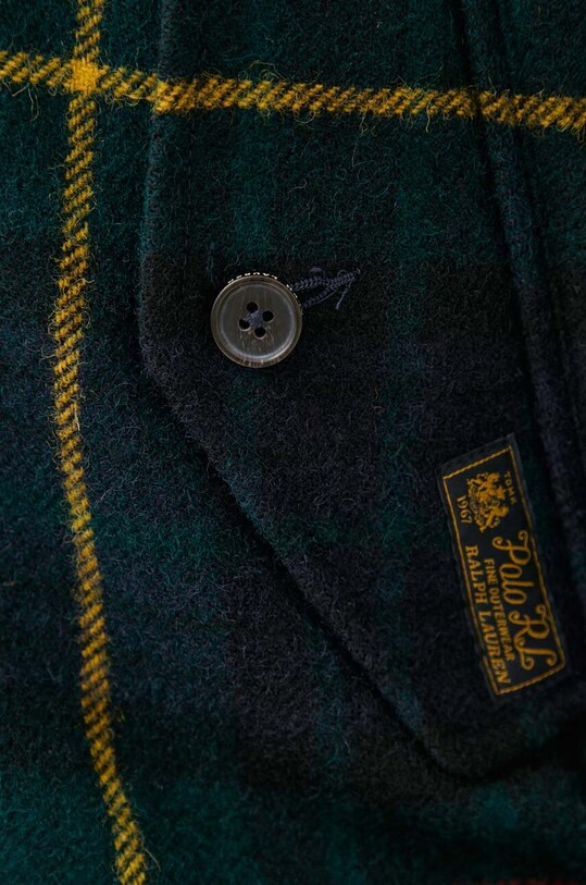 Μάλλινο μπουφάν Polo Ralph Lauren 710908366 πολύχρωμο
