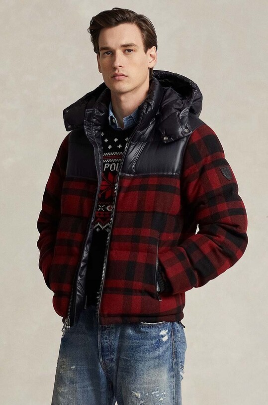 Μπουφάν με επένδυση από πούπουλα Polo Ralph Lauren άλλο πολύχρωμο 710908596