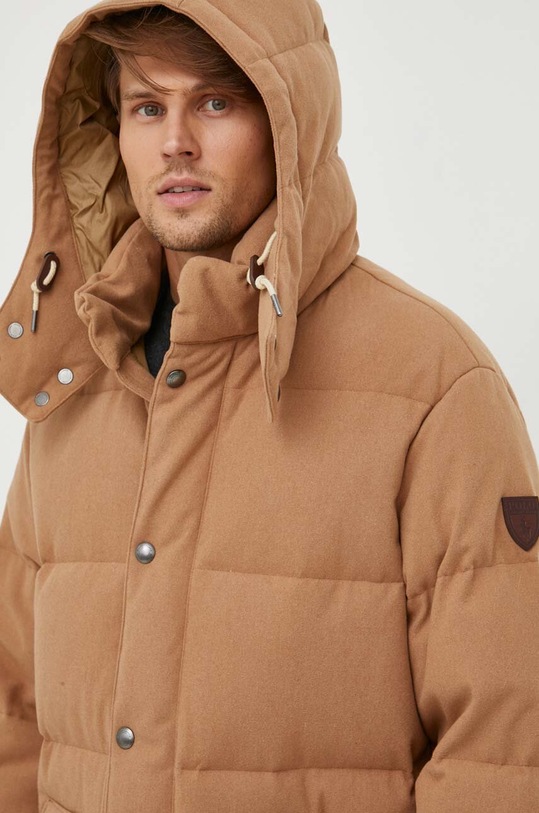 Polo Ralph Lauren gyapjú kabát bézs 710910896