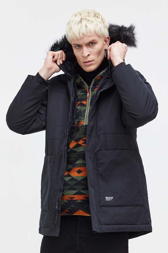 Μπουφάν Hollister Co. άλλο μαύρο KI332.3028.900