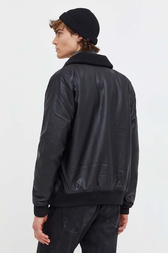 Odzież Hollister Co. kurtka KI332.3040.901 czarny