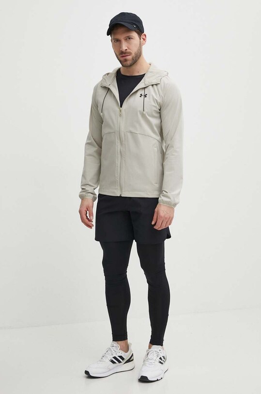 Under Armour geaca 1377171 bej SS24