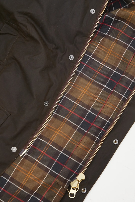 Бавовняна куртка Barbour MWX0002 зелений