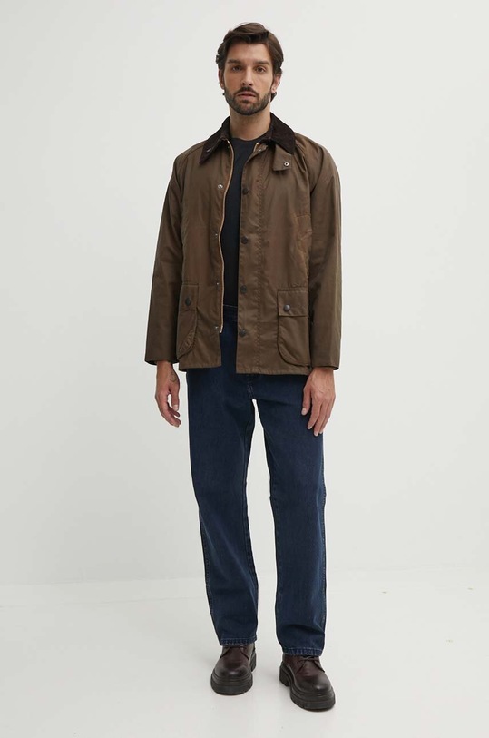 Куртка Barbour MWX0018 коричневий SS25