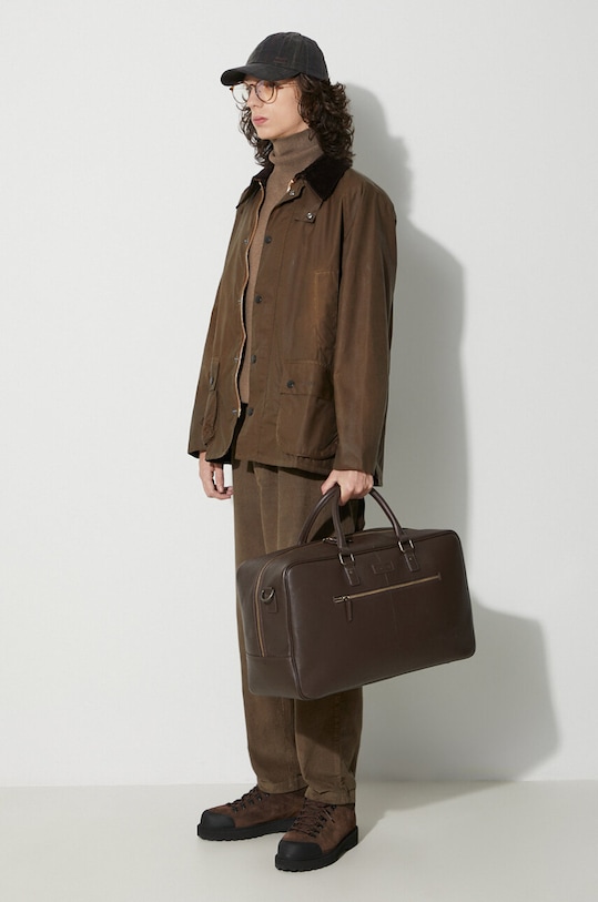 Barbour geacă Bedale Wax Jacket MWX0018 maro AW25